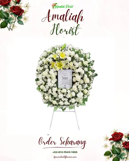 Krans Bunga Duka Oklip